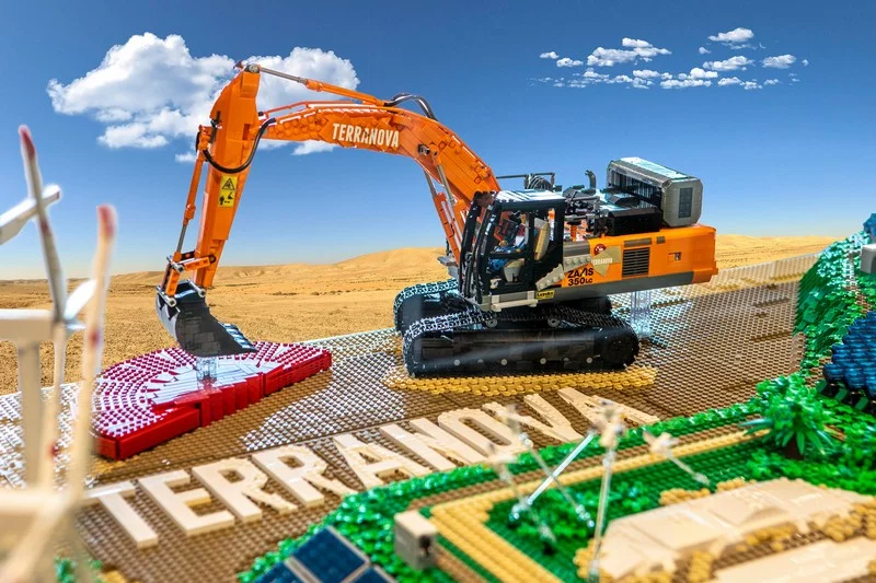 Lego® schaalmodel Hitachi ZHY350-7