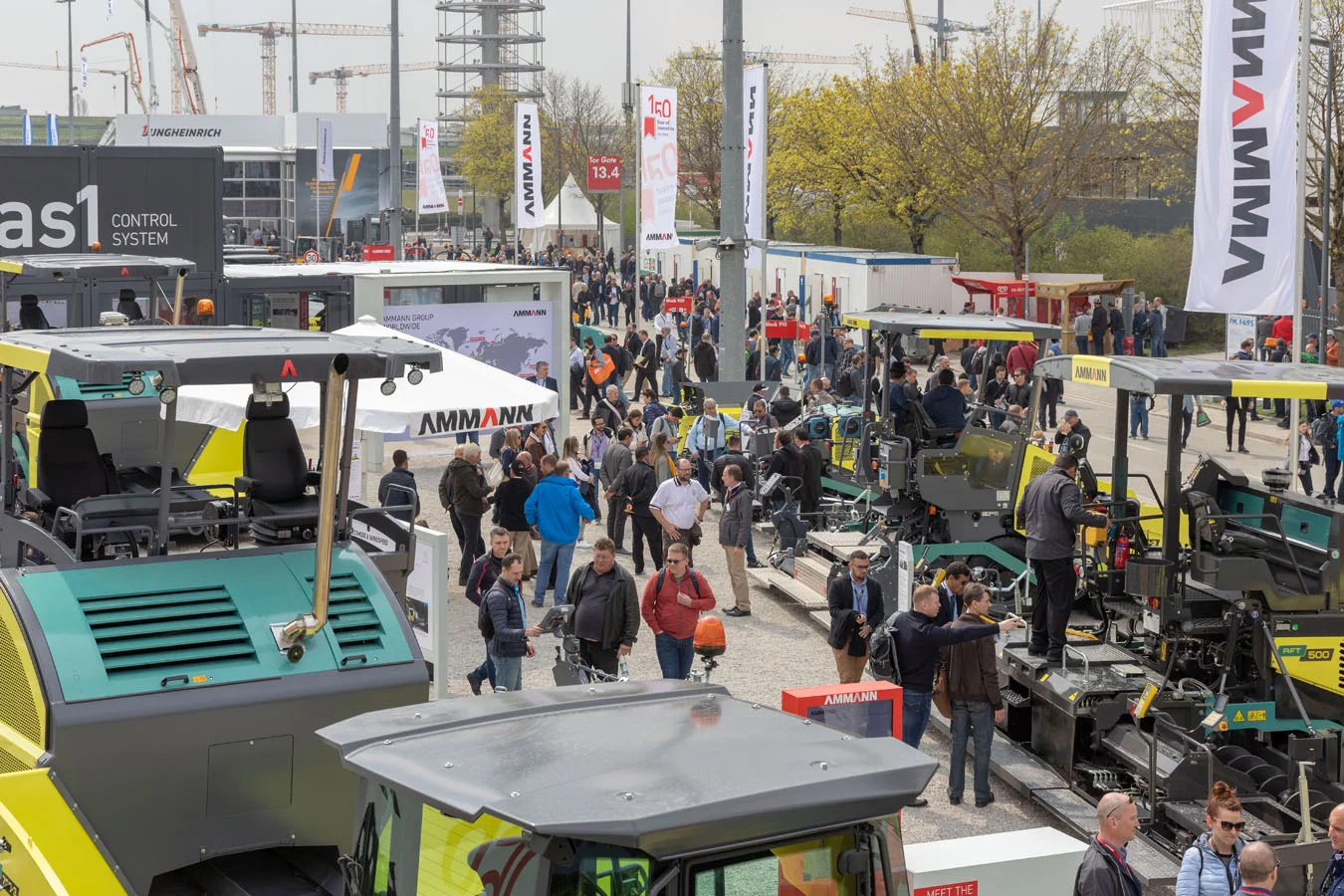 Ammann focust op veranderende industrie op Bauma 2022