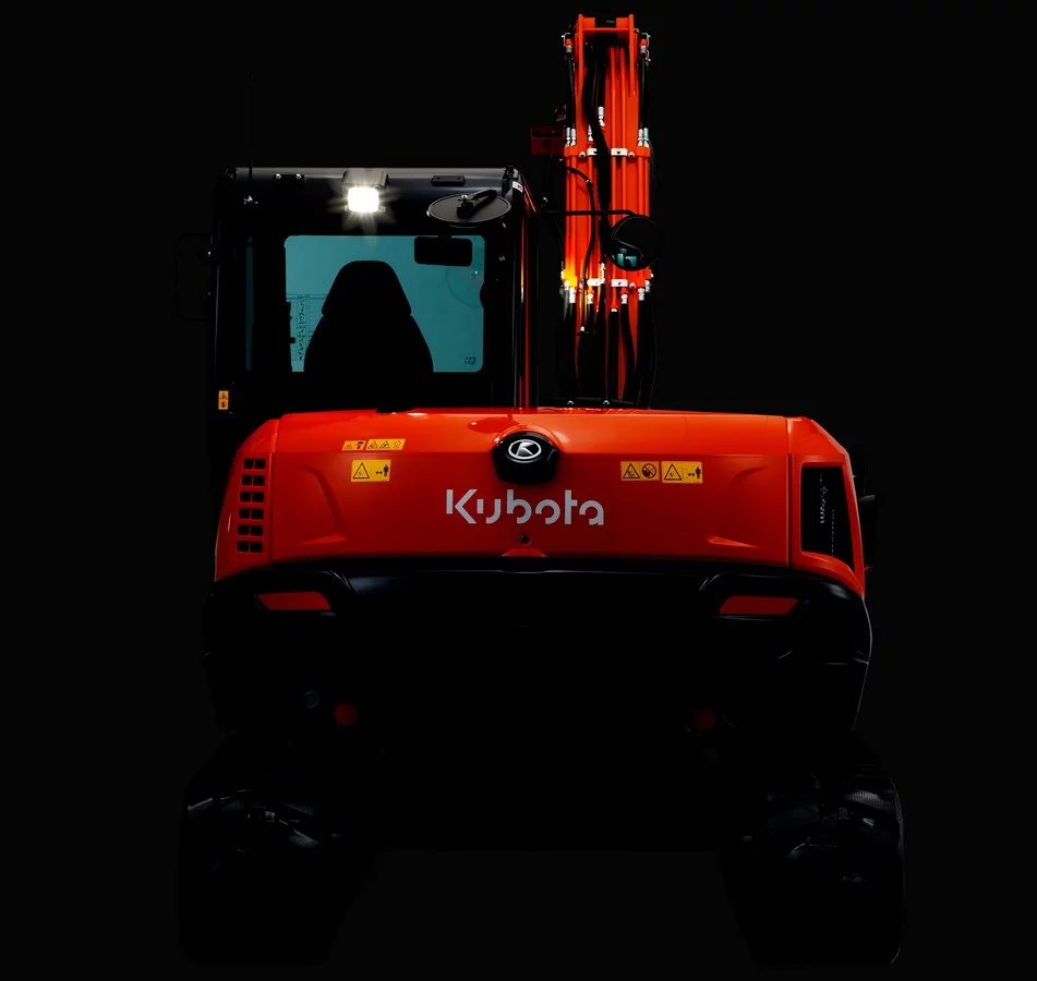 Kubota lanceert nieuwe generatie minigraafmachine van 8 ton