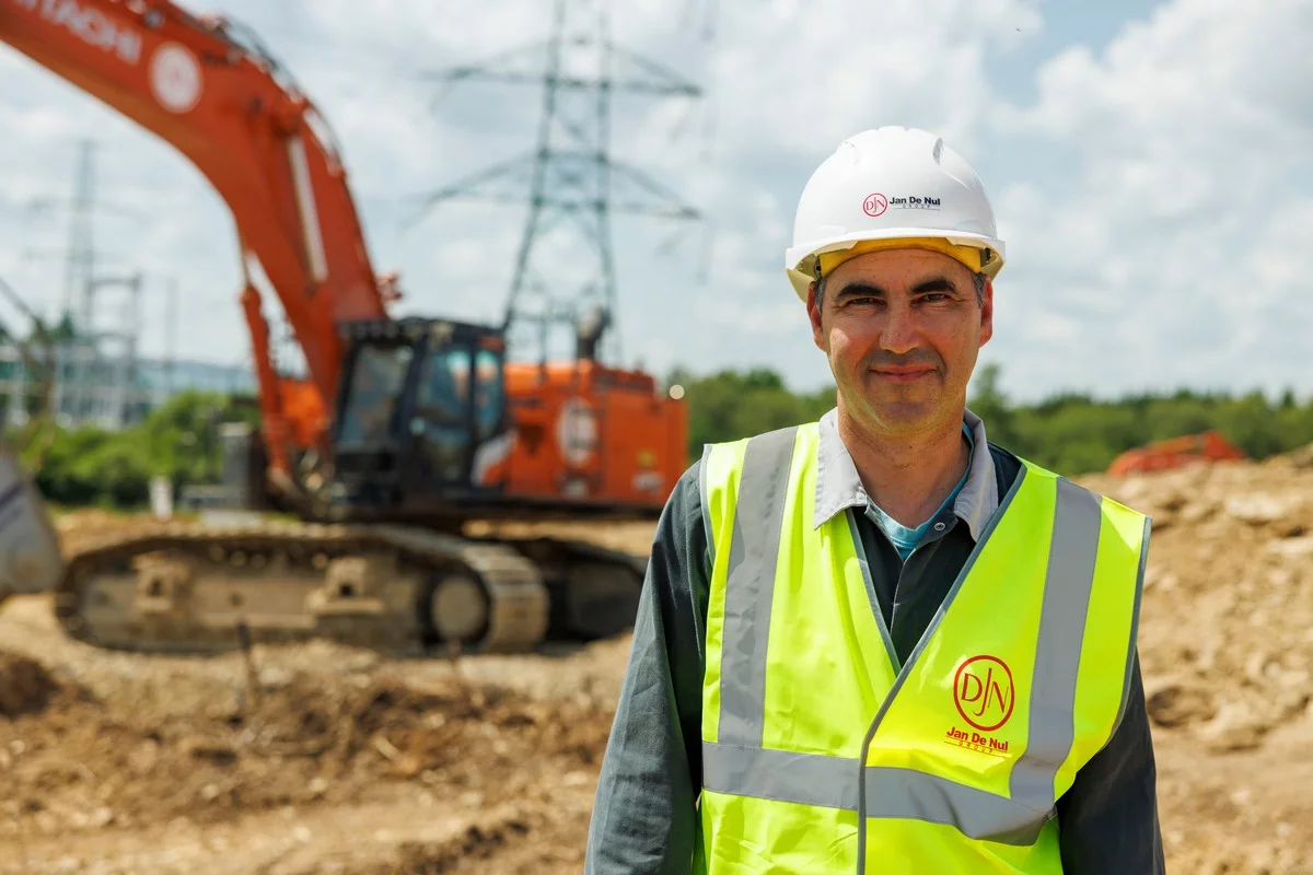 Jan De Nul zet nieuwe Hitachi ZX690LCH-7 in in België