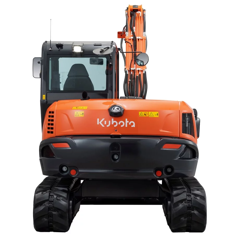 Kubota lanceert nieuwe generatie minigraafmachine van 8 ton