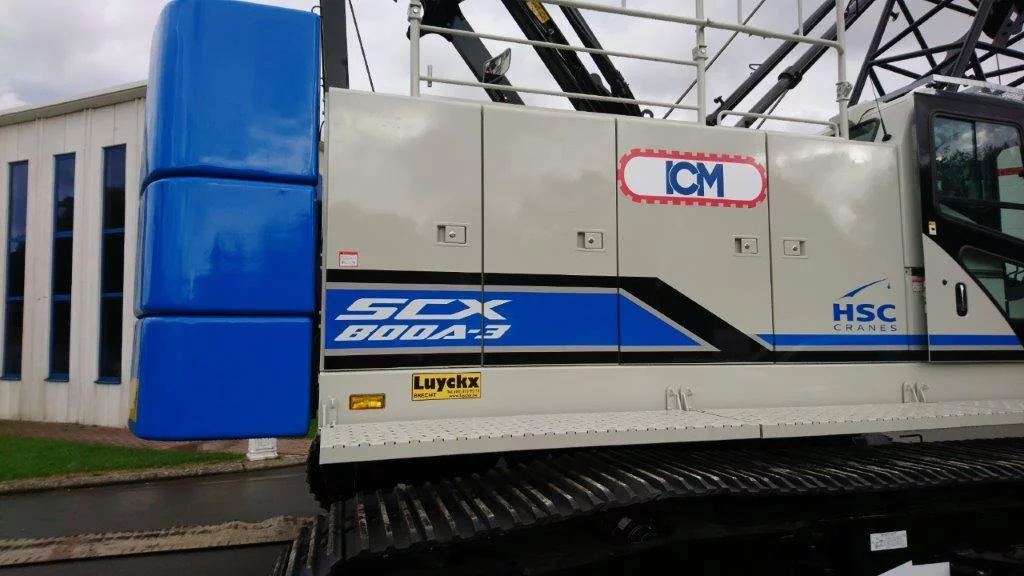 80 tons kabelkraan voor ICM