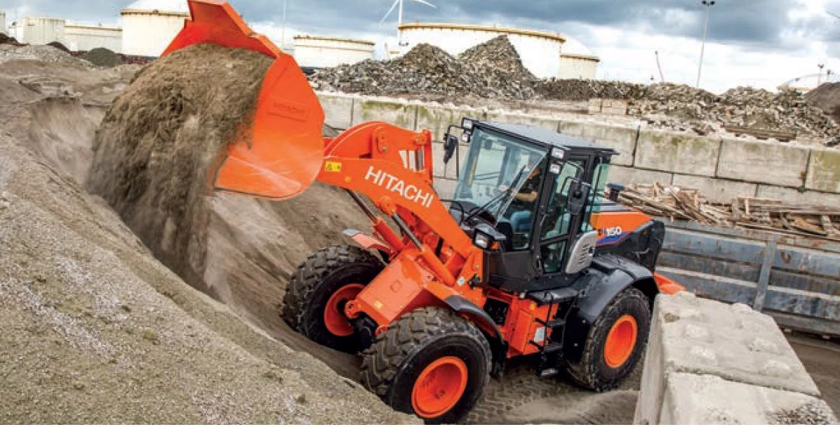 Hitachi ground control 25. Nieuwe ZW150-6 is perfect afgestemd op behoeften.