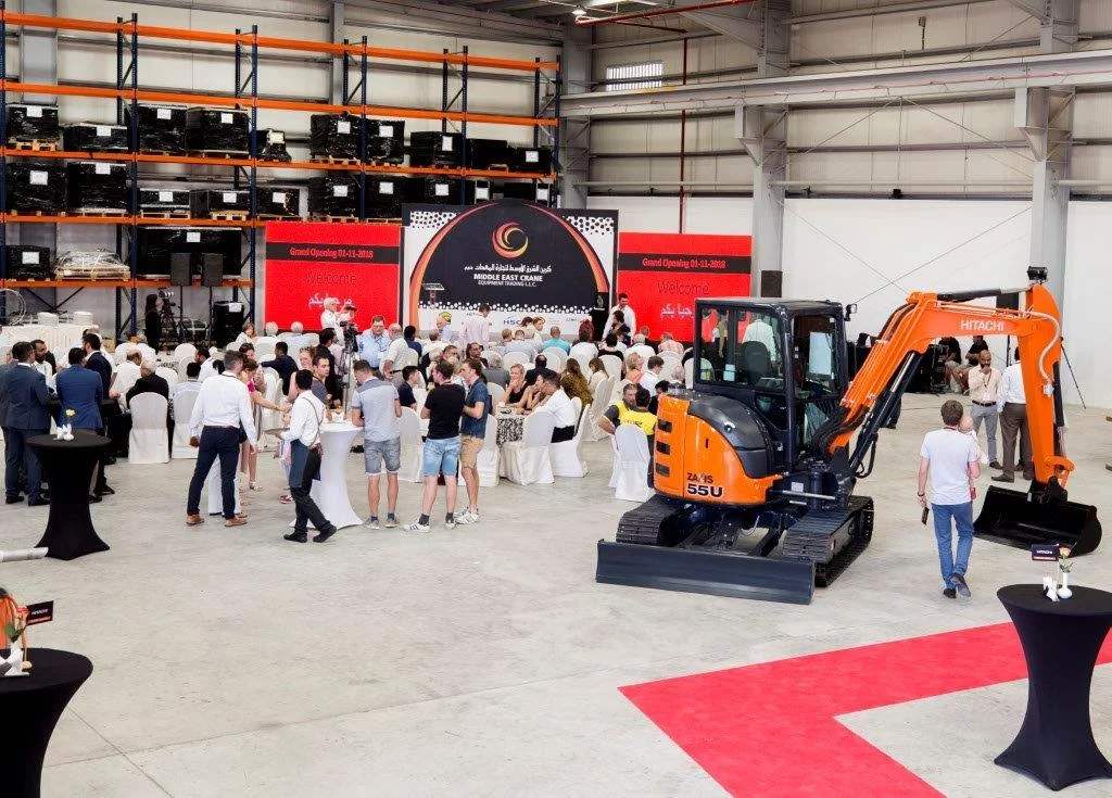 OPENING nieuwe bedrijfsgebouwen Middle East Crane