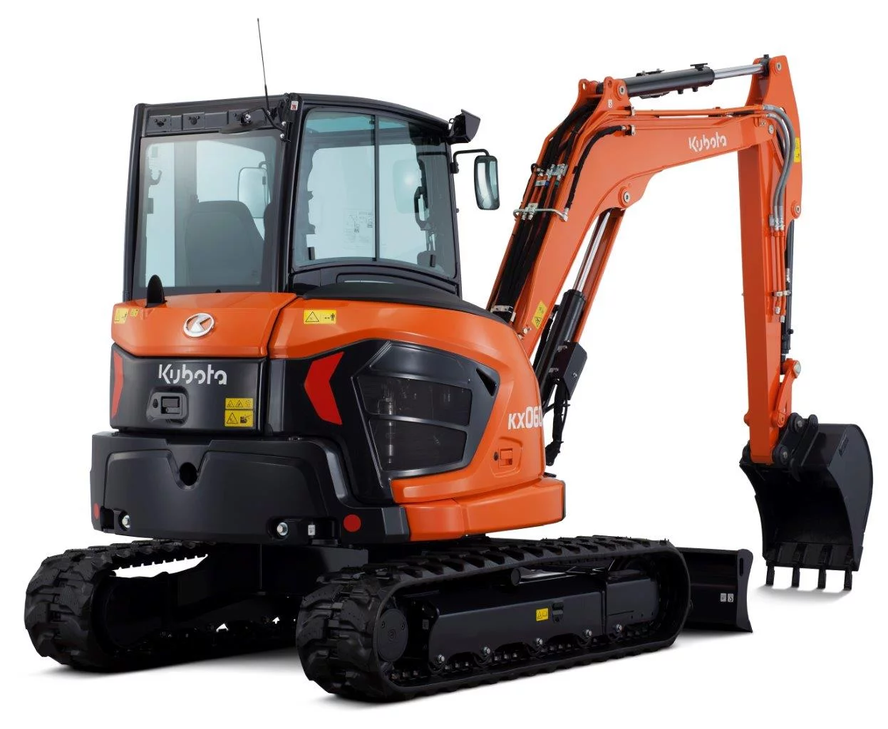 Kubota introduceert 3 nieuwe graafmachines in het 5 ton gamma