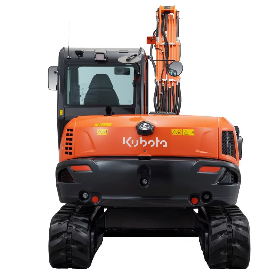 Kubota lanceert nieuwe generatie minigraafmachine van 8 ton