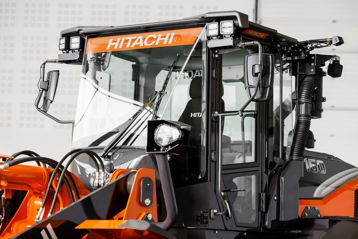 Nieuwe Hitachi wiellader ZW160-7