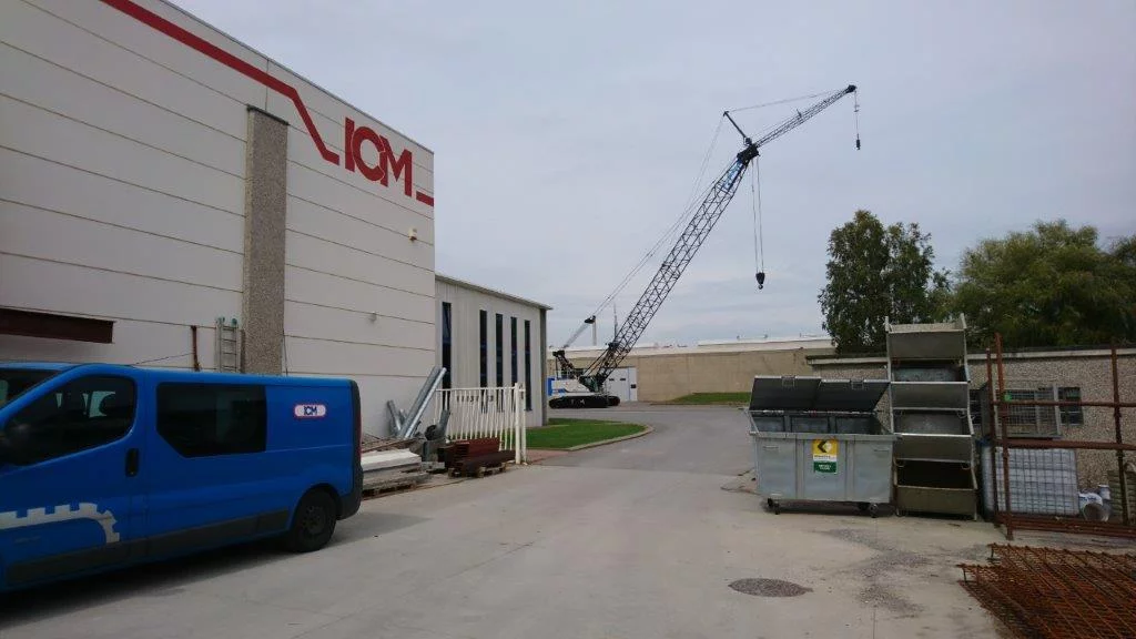 80 tons kabelkraan voor ICM