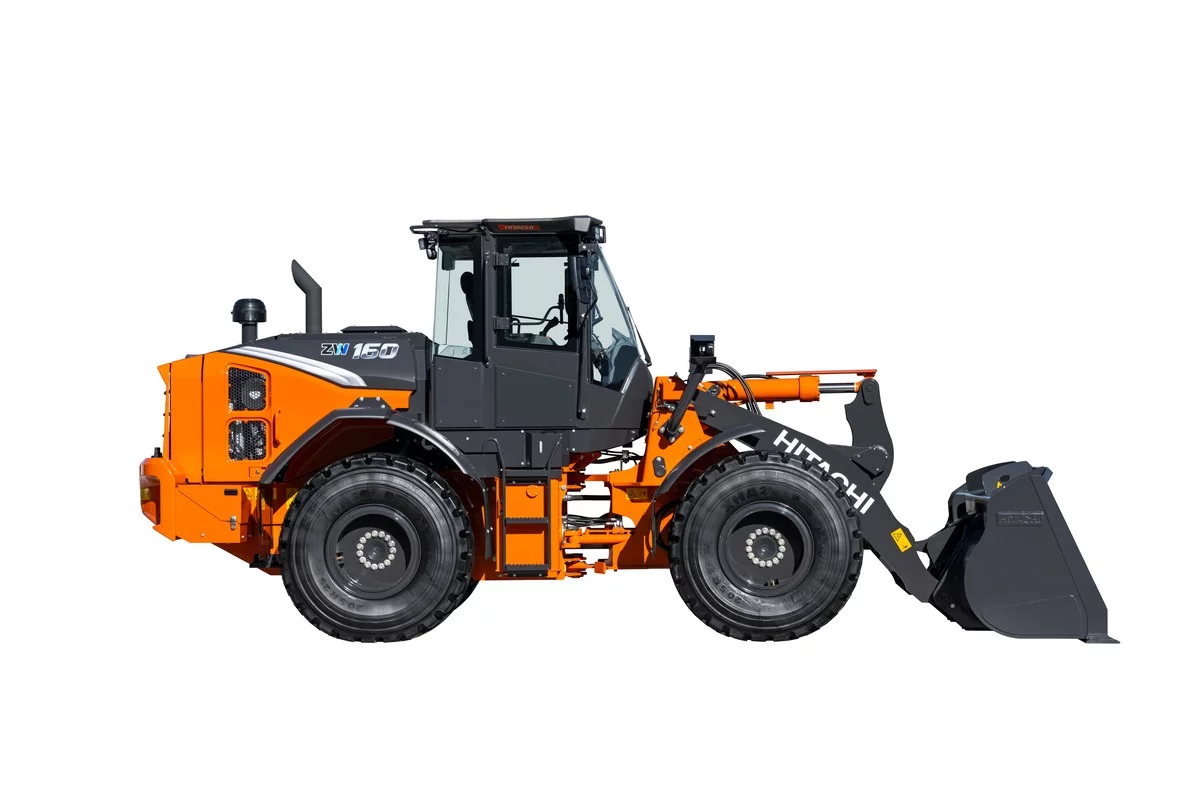 Nieuwe Hitachi wiellader ZW160-7