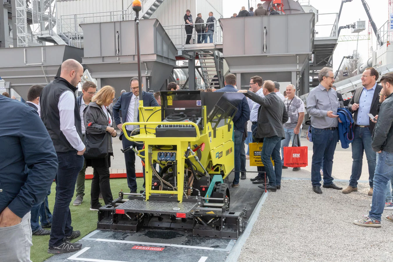 Ammann focust op veranderende industrie op Bauma 2022