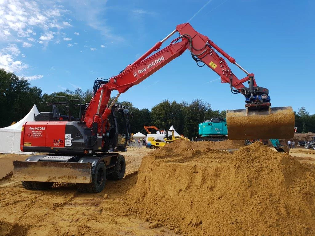 Guy Jacobs in finale van de #excavatorhero2021