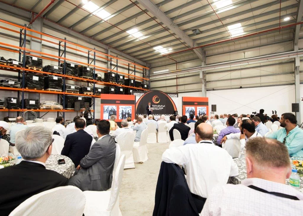 OPENING nieuwe bedrijfsgebouwen Middle East Crane