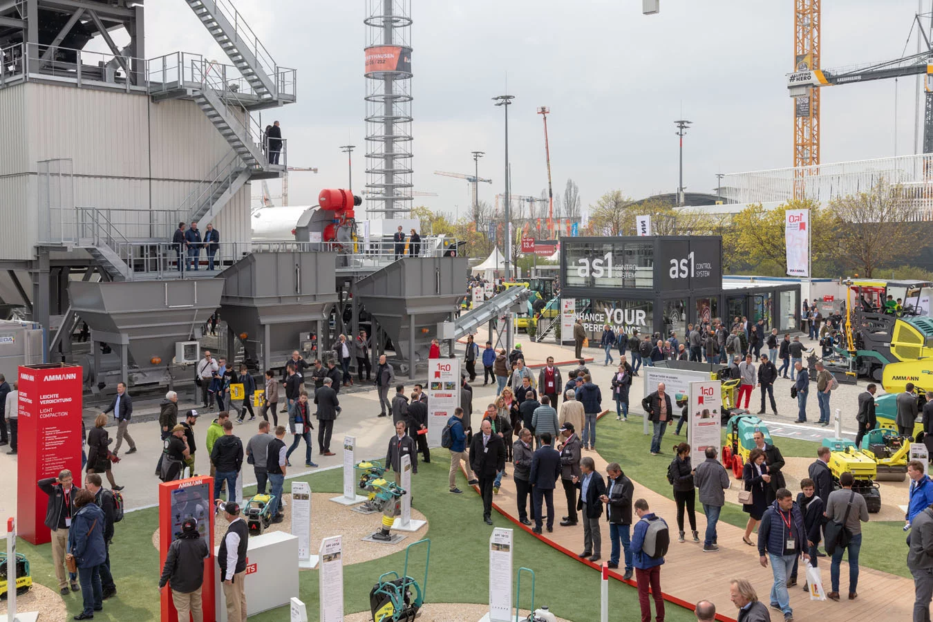 Ammann focust op veranderende industrie op Bauma 2022