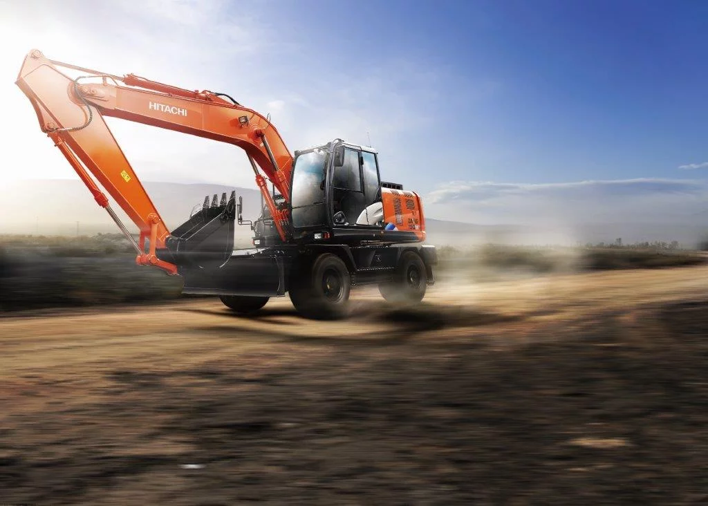 New arrival WHEELED EXCAVATORS