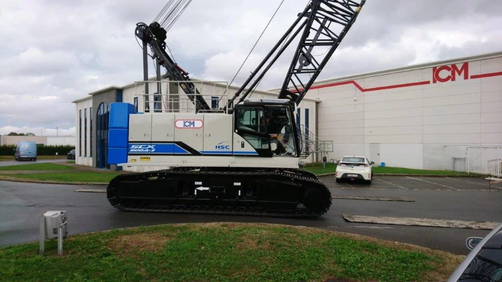 80 tons kabelkraan voor ICM
