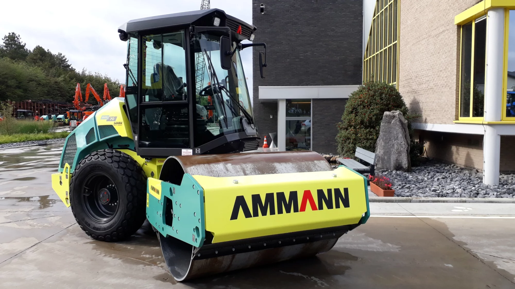 Nieuwe AMMANN 7 tons kofferwals type ARS 70