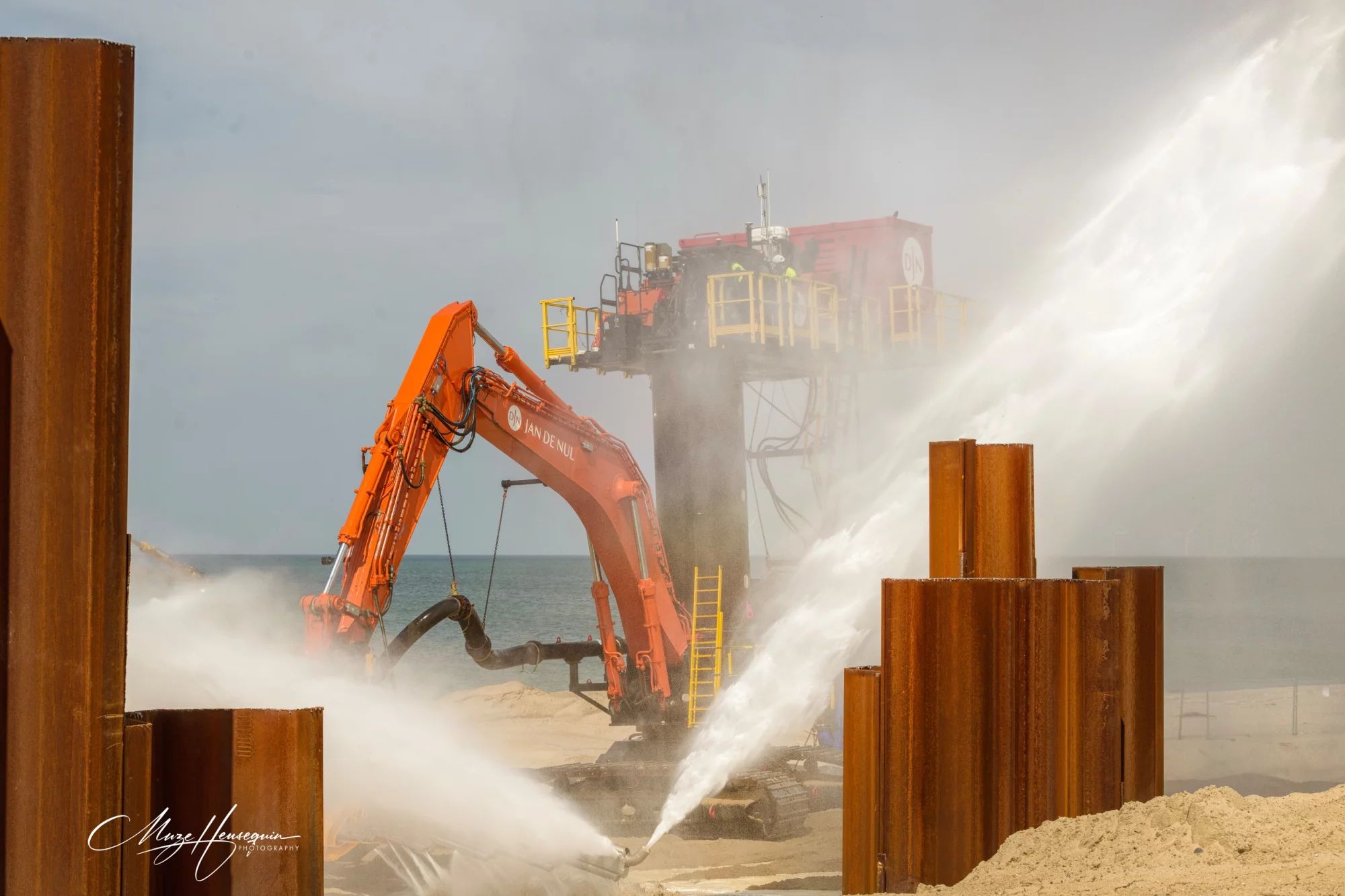 Starfish ZX890LCH-7 ingezet op THOR-windfarm in Denemarken