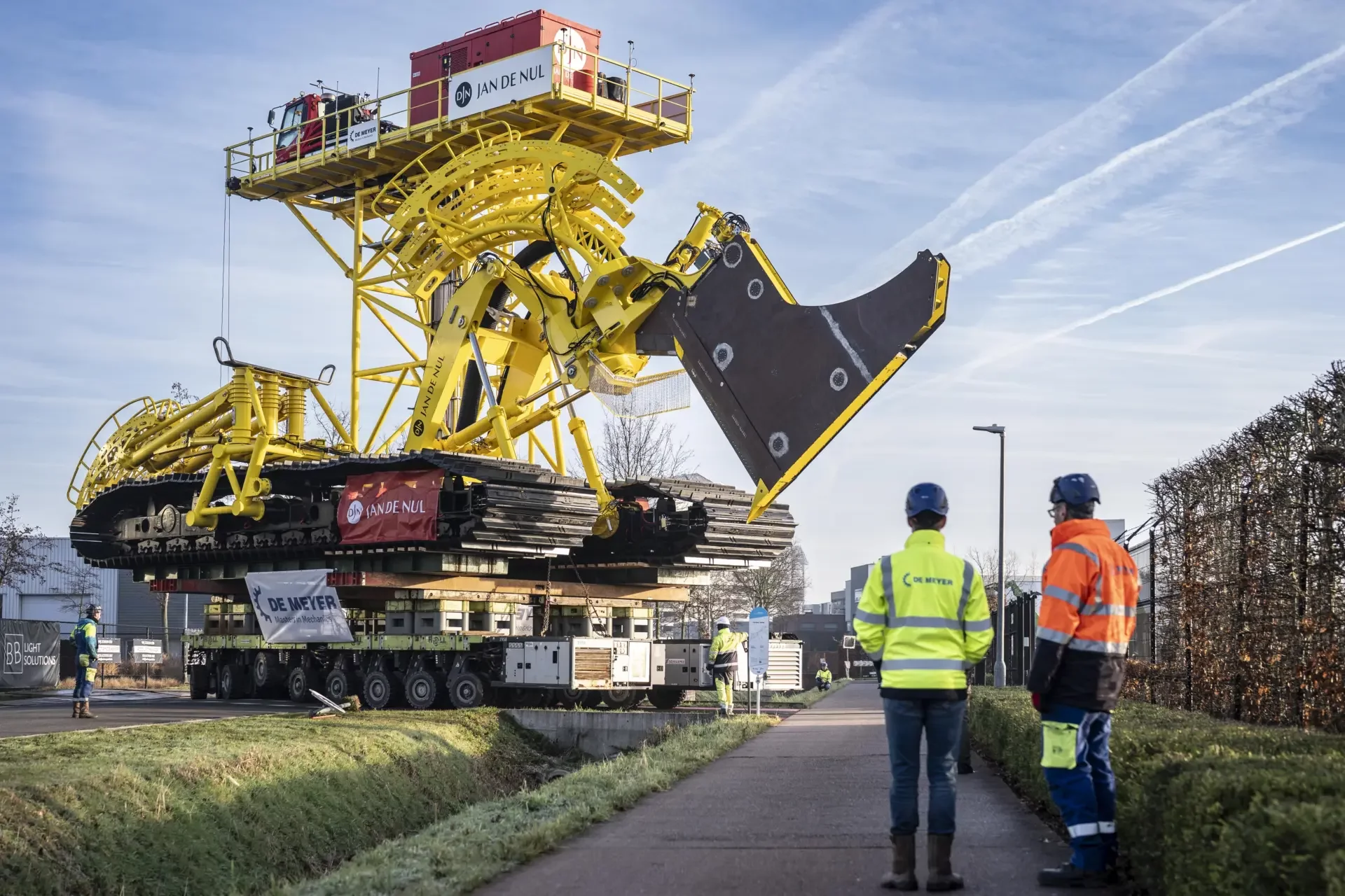Luyckx integreert PistenBully en machinesturing op Jan De Nul’s Sunfish kabeltrencher