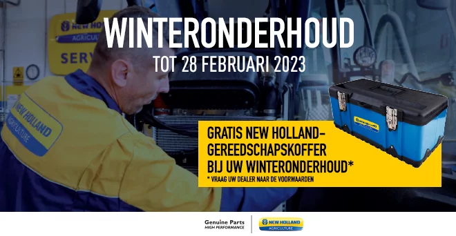 Winteronderhoud 2022 - 2023: Tijd voor een check-up van uw New Holland machine
