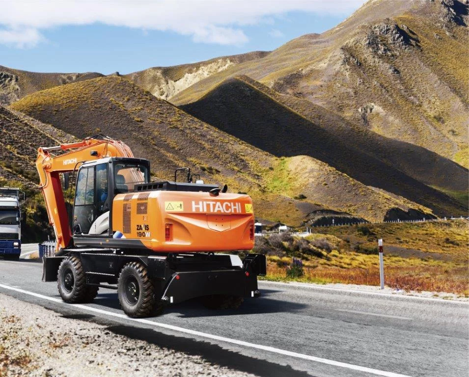 New arrival WHEELED EXCAVATORS
