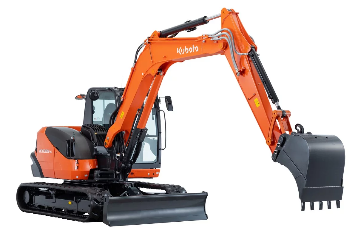 Kubota lanceert nieuwe generatie minigraafmachine van 8 ton