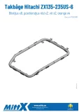 Afbeelding Hitachi lamphouder met werk- en flitslampen ZX135-235US-6