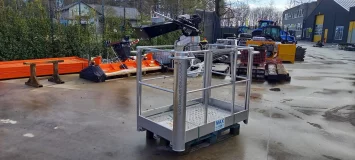 Afbeelding ICM Man basket voor autolaadkraan