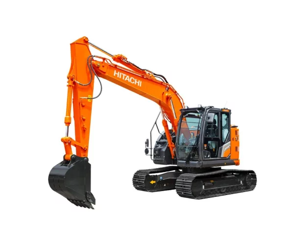 Graafmachines op rupsen